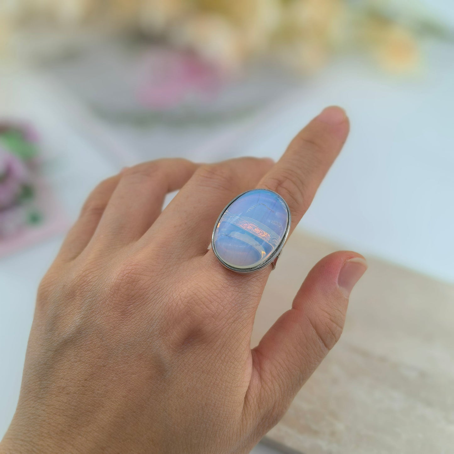 Anello di opalite