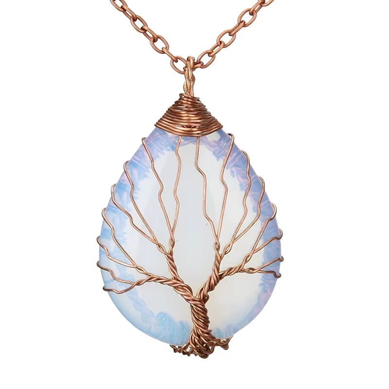 Collana di opalite