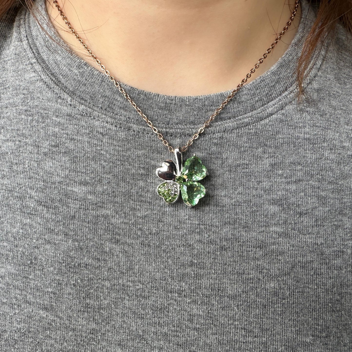 Collana Quadrifoglio Fortuna