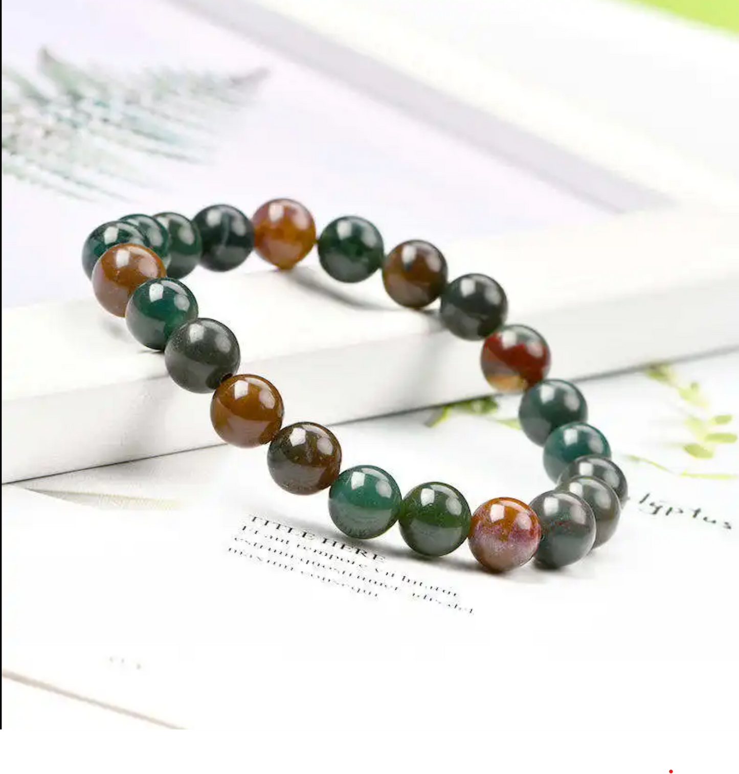 Bracciale in pietra sanguigna