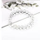 Bracciale in quarzo chiaro