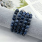 Bracciale di dumortierite blu