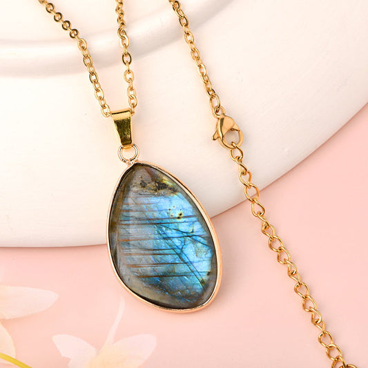 Collana di labradorite