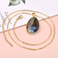 Collana di labradorite