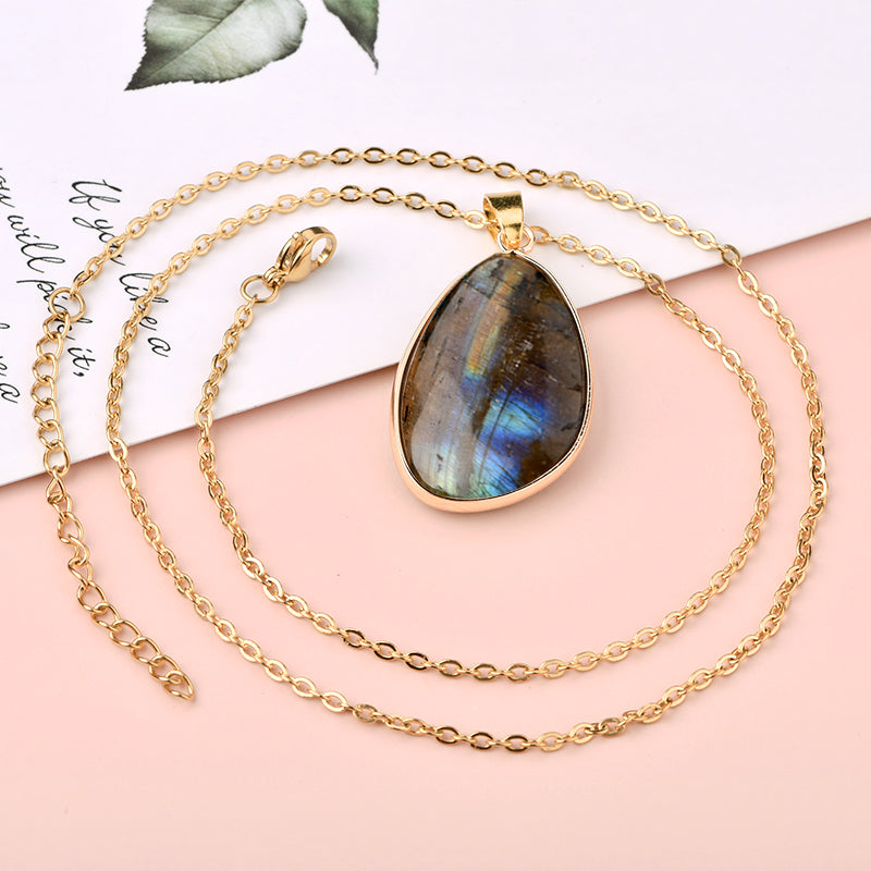 Collana di labradorite