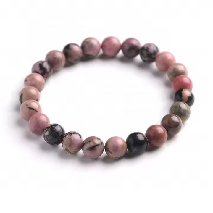 Bracciale in rodonite Matrix