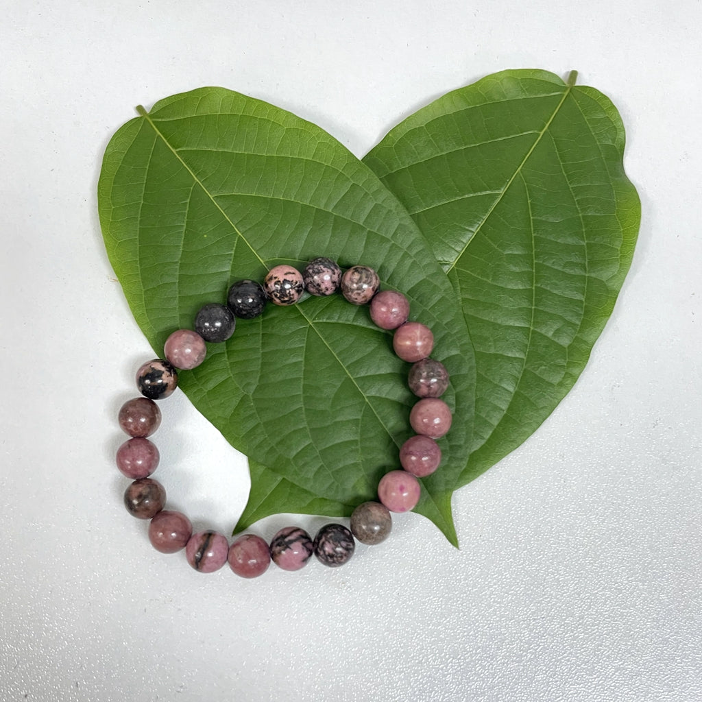 Bracciale in rodonite Matrix