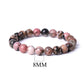 Bracciale in rodonite Matrix