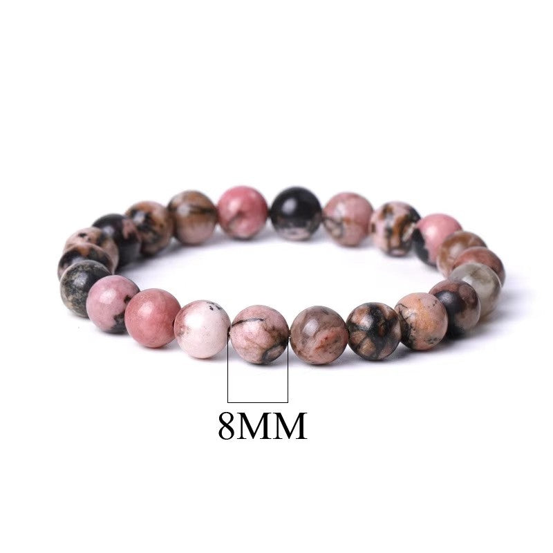 Bracciale in rodonite Matrix