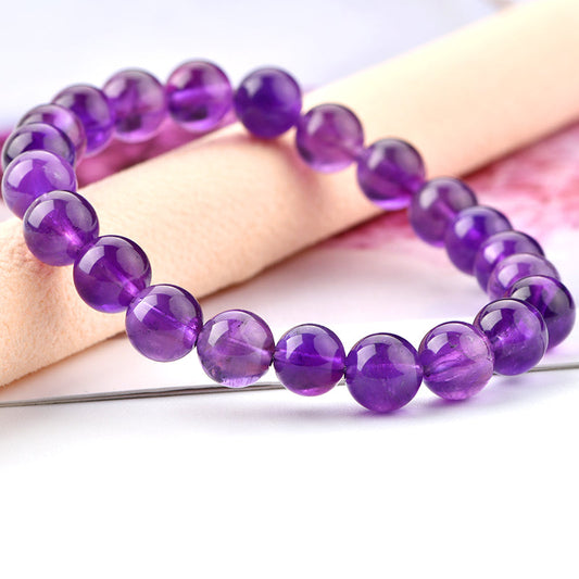 Bracciale in agata viola