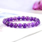 Bracciale in agata viola