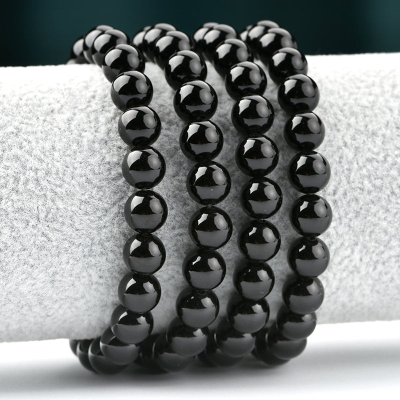 Bracciale in tormalina nera